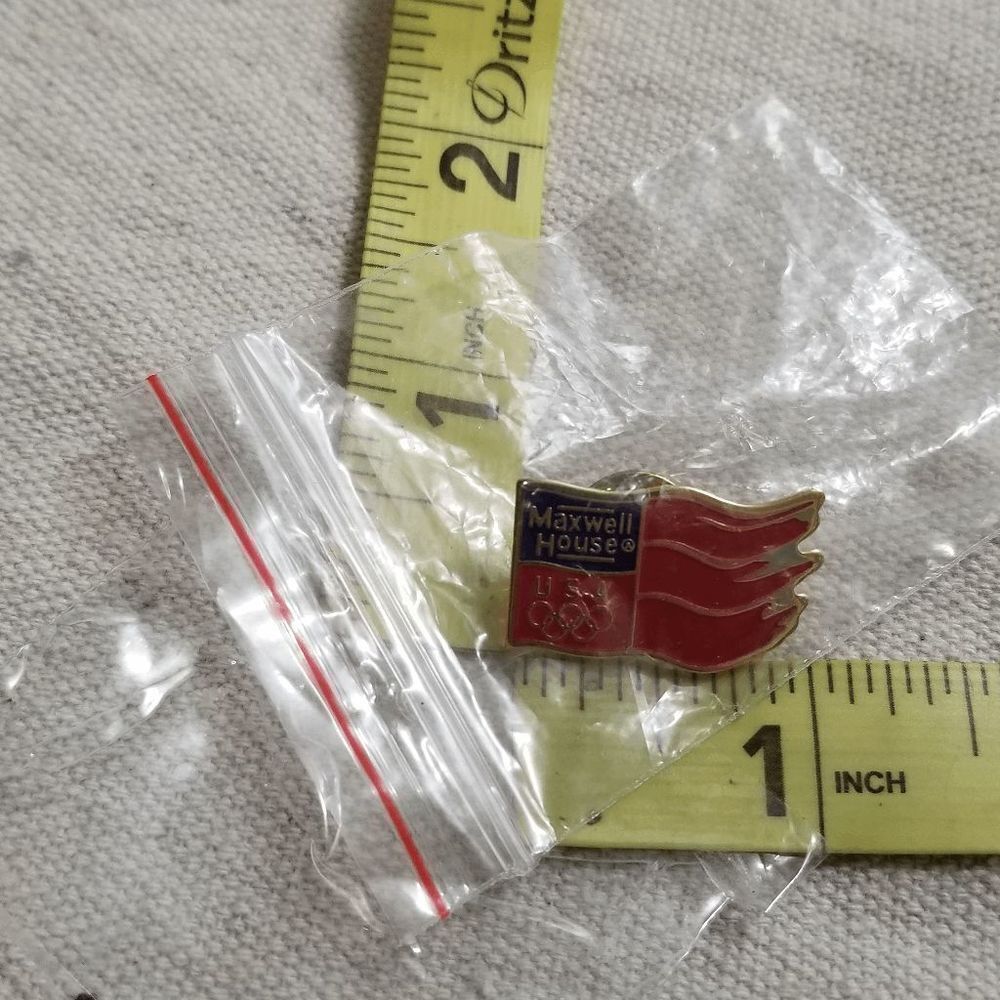 Maxwell House USA Olympics lapel pin 134